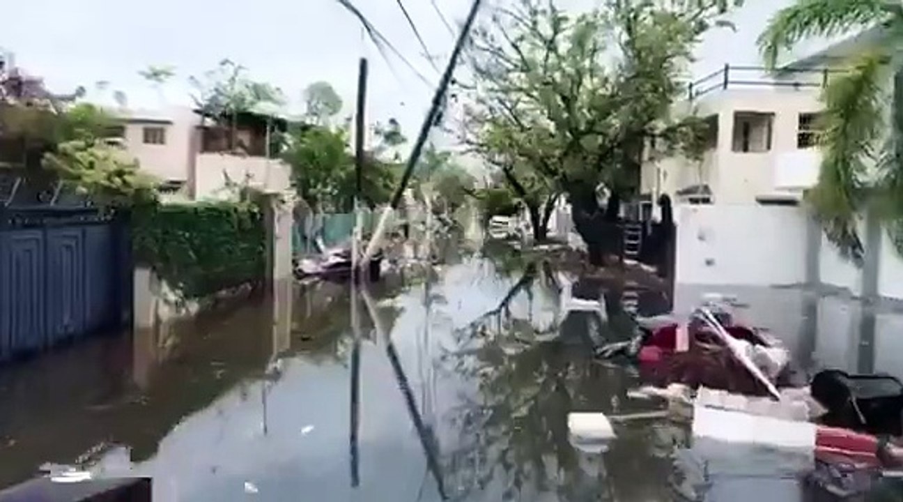 Drone Footage Captures Flooded Streets of Puerto Rico Weeks After Hurricane Maria
