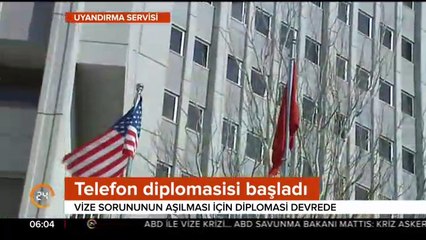 Vize gerginliği sonrası ABD ile ilk temas