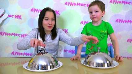 Обычная Еда против Мармелада Челлендж! Мама не ПЛАЧЕТ - Real Food vs Gummy food