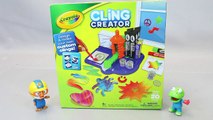 Crayola Cling Creator Play Kit Jelly Colours Window Art With Pororo Toy 뽀로로 와 글라스데코 만들기 장난감