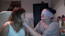 Blindfolded Makeup Challenge(cu Maia)