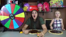 PIZZA CHALLENGE! GROSS pizza FAIL! SURPRISE EGGS! Hands ONLY skit. The TOYTASTIC Sisters
