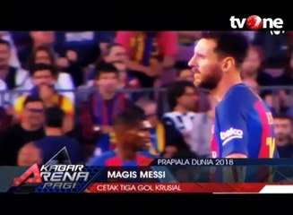 Loloskan Argentina, Messi Jadi Pahlawan
