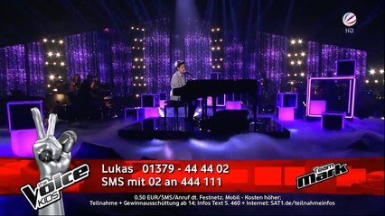 Adele - When We Were Young (Lukas)  Finale  The Voice Kids 2016  SAT.1