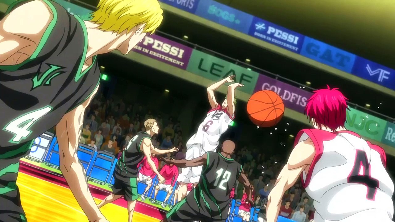 Akashi and Midorima 3 Points Combo - Kuroko no Basket Last Game
