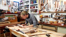 Building A Walnut Desk With Half Blind Dovetail Drawers Video
