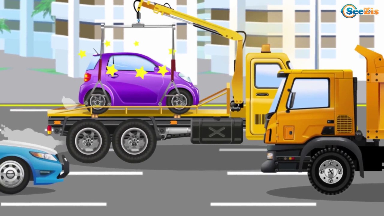 Le Camion Curieux - La Machine à cassée | Dessin animé pour enfant