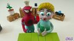 Baby Spiderman Care PlAy DOh Stop Motion Animation Movie Clips
