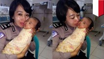 Polwan gagal mengadopsi bayi yang ditemukannya karena agamanya - TomoNews