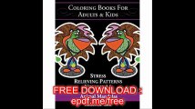 Coloring Books For Adults & Kids Animal Mandalas Stress Relieving Patterns (Volume 14), 48 Unique Designs To Color