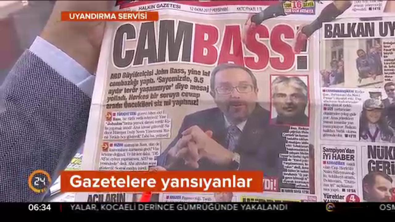 Gazete manşetleri
