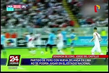 Perú no podría utilizar estadio Nacional por realización de concierto