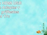 iProtect Premium USB TYPC 31 zu HDMI USB 30 Buchse Adapter robust und griffestes Kabel