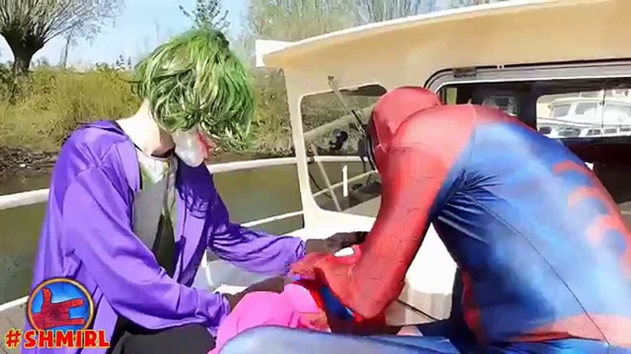 Spiderman Mermaid vs Doctor Joker - Spiderbaby Mermaid & Doctor - Superhero Movie in Real Life