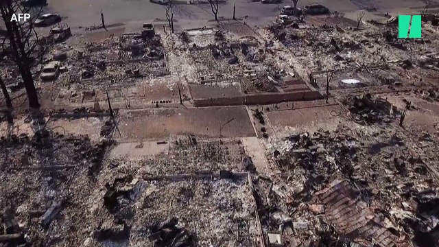 Ces paysages de Californie dévastés par les incendies ressemblent à des zones de guerre