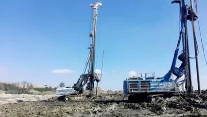 Soilmec SR-60 ve SR-75 Soilmixing Uygulması, İstanbul / 12.10.2017 / Erke Group