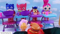 PJ Masks Paw Patrol Shimmer Shine Baby dolls Baking Cooking Potty Training Feeding Best Kids Video
