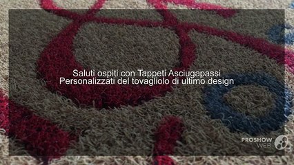 Durevoli Tappeti Asciugapassi Personalizzati