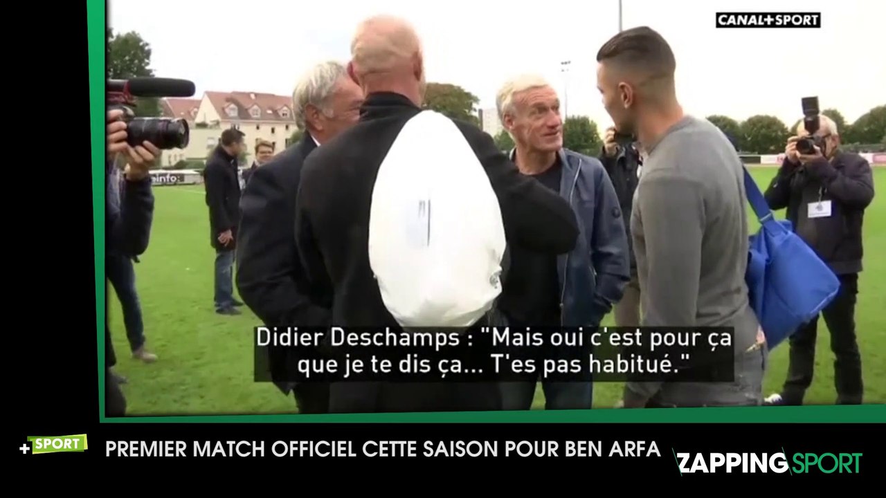 Zap Sport 12 octobre : Hatem Ben Arfa se fait chambrer par Didier Deschamps pour son premier match officiel (Vidéo)