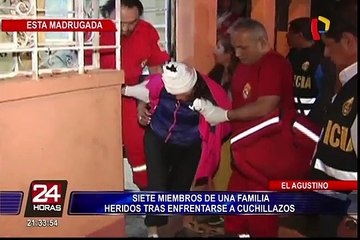 El Agustino: aún se desconocen causas de la gresca familiar tras partido Perú vs. Colombia