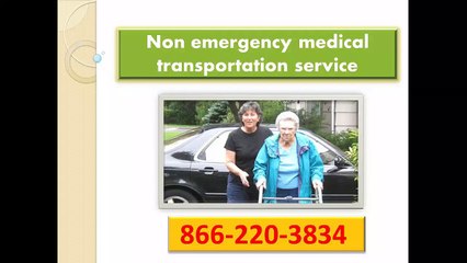 We are provides Non Emergency medical transportation services in the USA