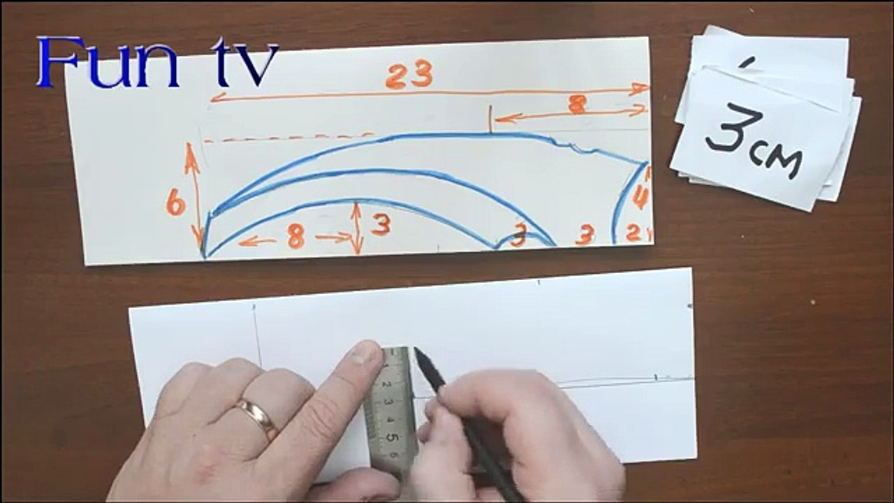 How to make a paper tical kama - Warrior kama - paper weapons