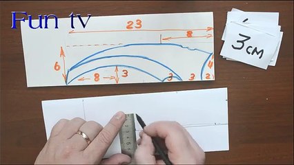 How to make a paper tical kama - Warrior kama - paper weapons