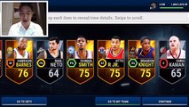 NBA Live Mobile 500k Pro Pack Opening!! ELITE PULLS!!