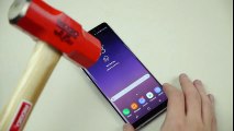 Samsung Galaxy Note 8 dayanıklılık testi