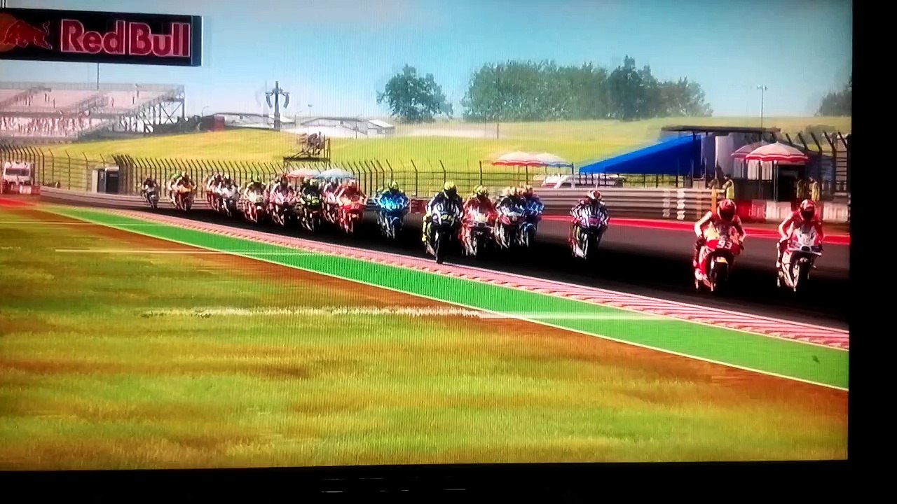REAL!!!!!Valentino Rossi and Marc Marquez crash!!!!............PS4
