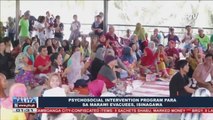 Psychosocial intervention program para sa Marawi evacuees, isinagawa