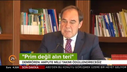 "Prim değil alın teri"