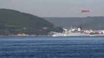 Çanakkale Rus Savaş Gemisi 'Yamal' Çanakkale Boğazı'ndan Geçti