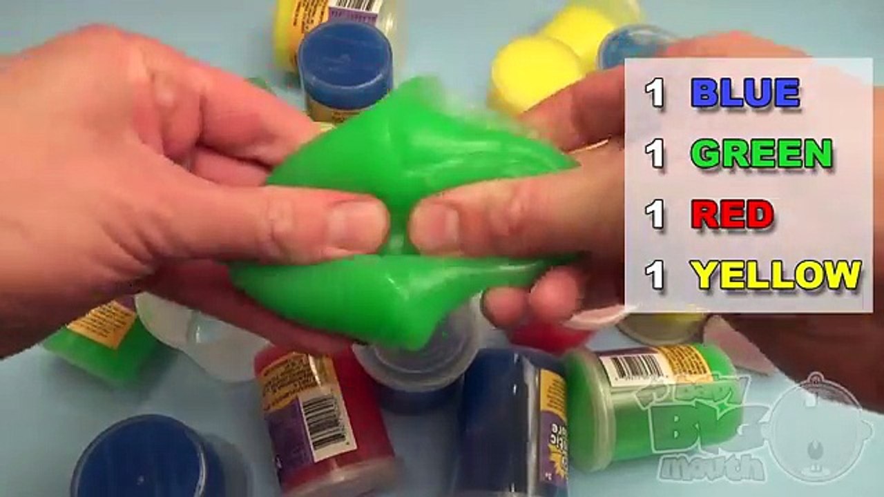 Learn Colours With Noise Putty Ooze! Fun Learning Contest! Lesson 4