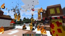 Minecraft INSANE MOBS MOD / FIGHT AND DEFEND YOUR ISLAND TO SURVIVE! Minecraft