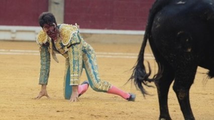 Cayetano Rivera, corneado en Zaragoza
