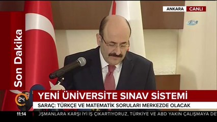 Yeni sınav sistemi