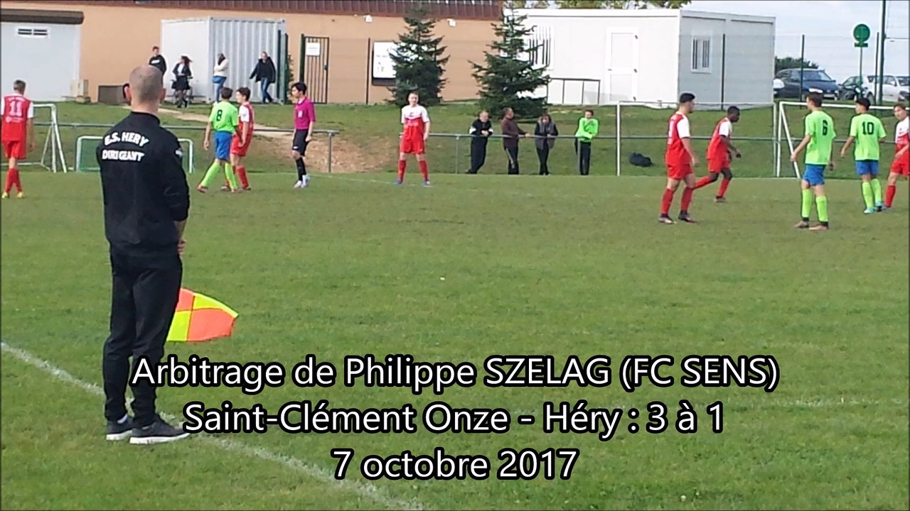 Arbitrage de Philippe Szelag le 7 octobre 2017 à Saint-Clément (89)