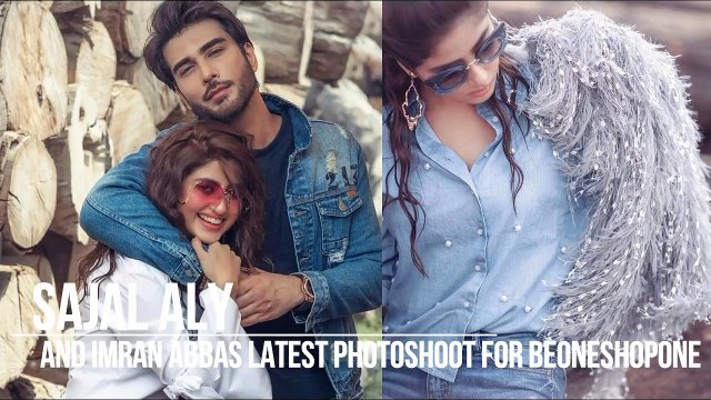 Sajal Aly and Imran Abbas Latest Photoshoot For Beoneshopone 's
