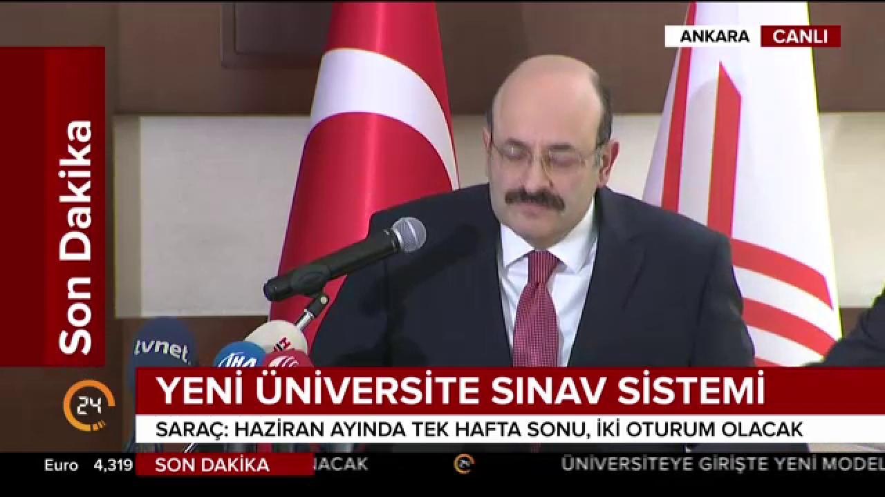 Yeni sınav sistemi
