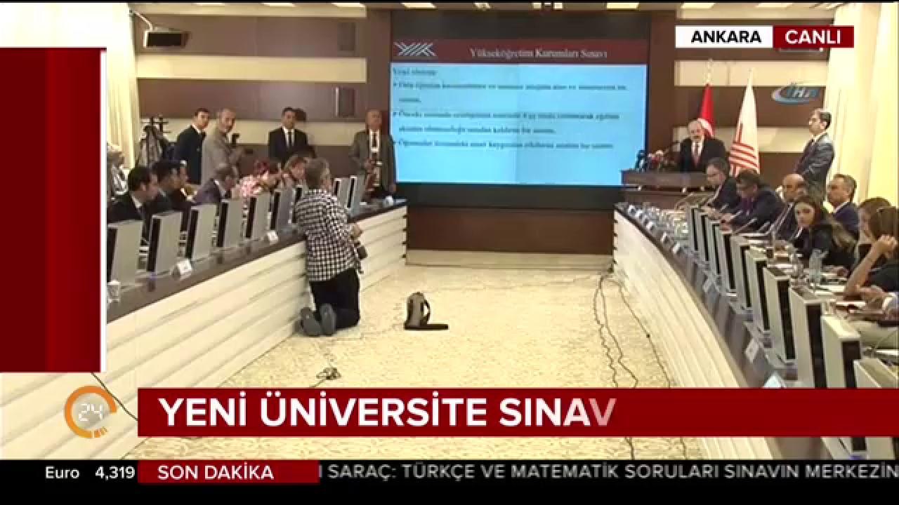 Yeni sınav sistemi