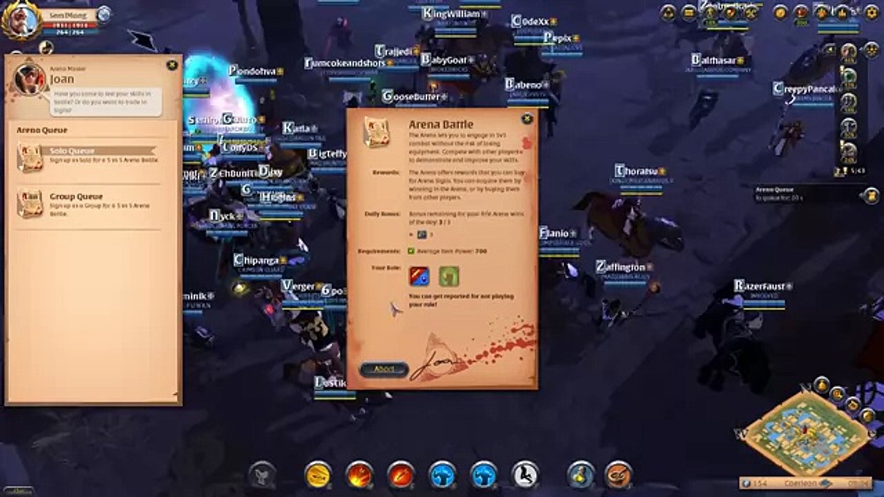 Albion Online ARENA gameplay - I love the arena! Albion Online Arena madness