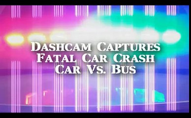 Fatal Car Crash Caught on Police Dashcam
