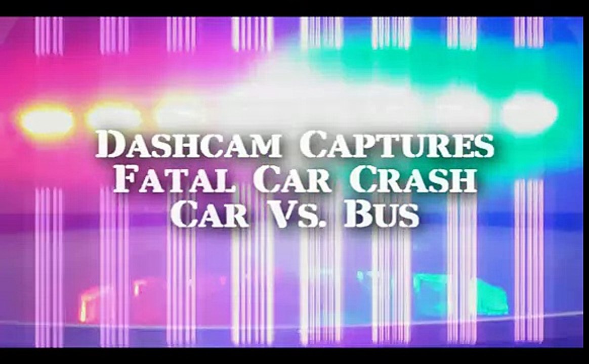 Fatal Car Crash Caught on Police Dashcam
