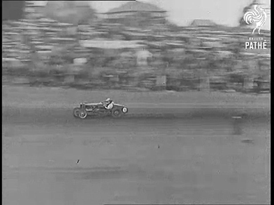 Tragic Speedway Car Crash In Australia (1938)
