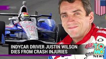 Fatal race car crash at IndyCar race kills driver Justin Wilson - TomoNews