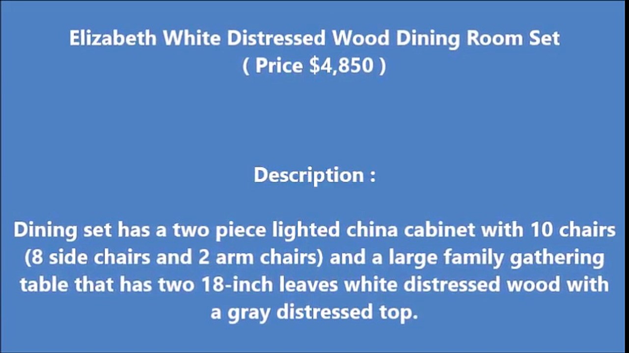 Dining Room Sets, Elizabeth Dining Set | Virginia, Maryland, New Jersey, Pennsylvania