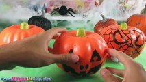 Calabazas SORPRESA Con Juguetes y Huevos Para El Dia de Las Brujas o Halloween | Halloween Surprise