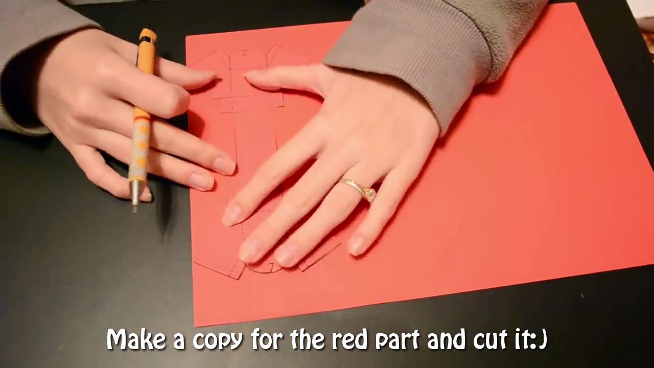 Paper Gift Box for Christmas - DIY Crafts Tutorials - Giulias Art