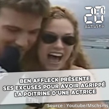 Ben Affleck présente ses excuses pour avoir agrippé la poitrine d'une actrice (14 ans plus tard)